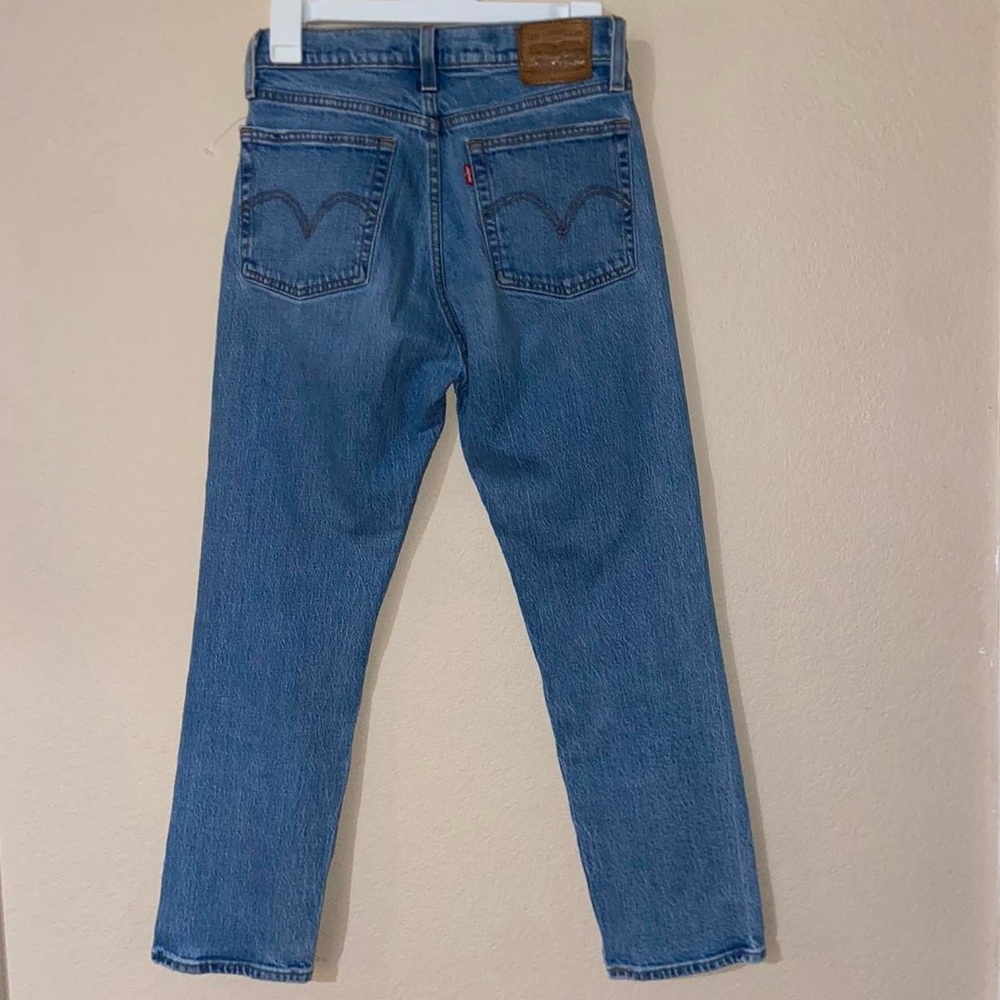 Levi's Classic Wedgie Straight vintage Blue Jeans denim work wear or skate pants